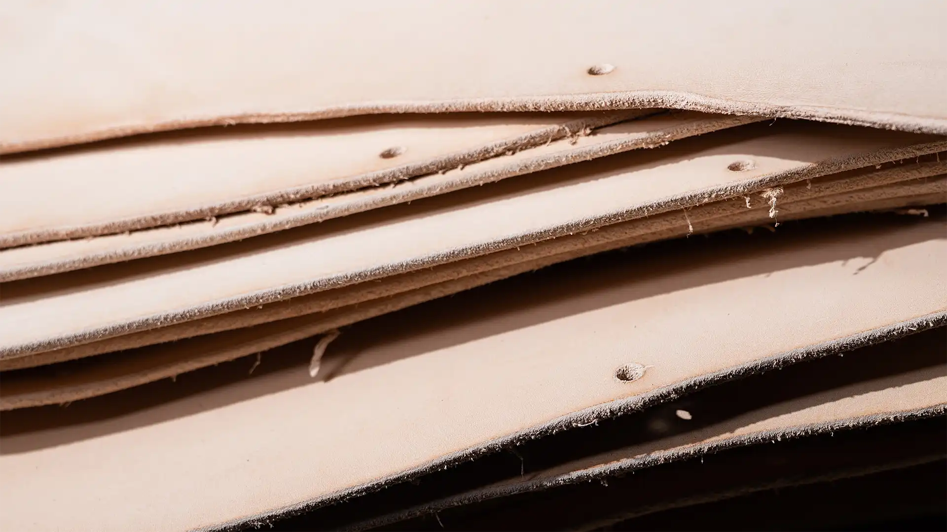 植鞣皮纹理示意图